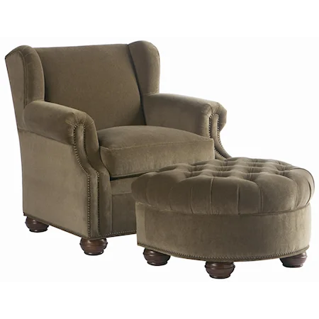 Dover Chair & Ottoman